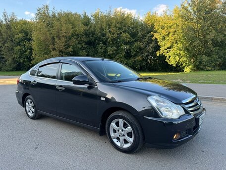 2014 Nissan Almera III (G15), чёрный, 595000 рублей, вид 2