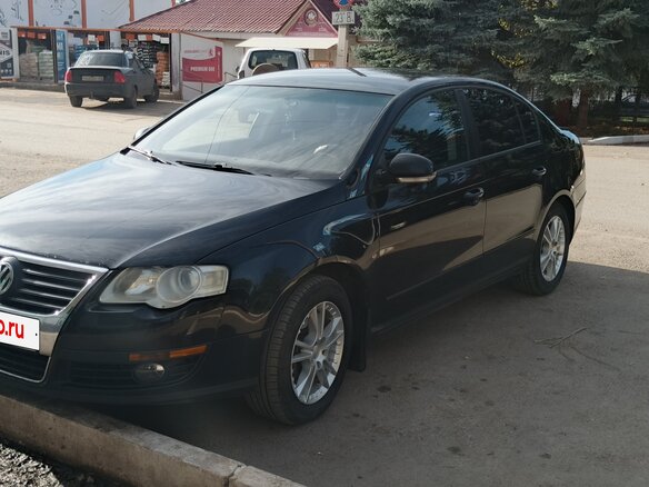 2008 Volkswagen Passat B6, чёрный, 500000 рублей