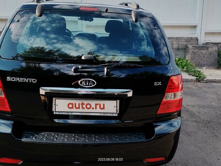 2008 Kia Sorento I Рестайлинг, чёрный, 760000 рублей, вид 5