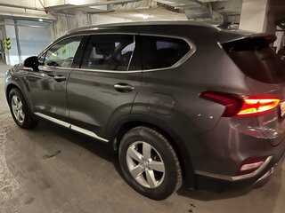 2019 Hyundai Santa Fe IV, серый, 2850000 рублей, вид 5