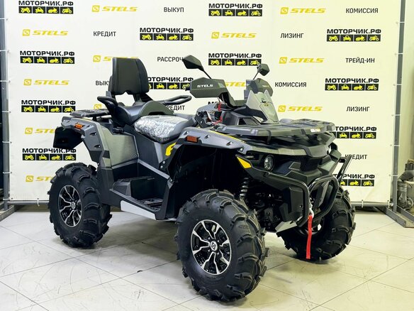 2026 Stels ATV-650 Guepard Trophy, чёрный - вид 6