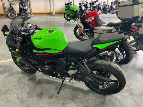 2021 Kawasaki ZX-6 Ninja, зелёный, 1277000 рублей, вид 1