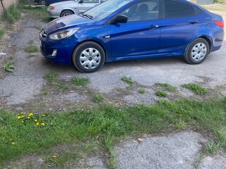 2012 Hyundai Solaris I, синий, 550000 рублей, вид 5