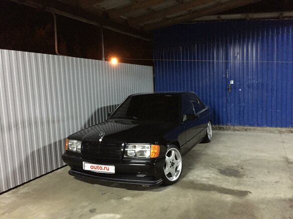 1984 Mercedes-Benz 190 (W201), чёрный, 1100000 рублей - вид 12