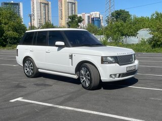 2012 Land Rover Range Rover III Рестайлинг 2, белый, 1895000 рублей, вид 3