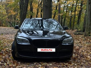 2013 BMW 7 серии 740d xDrive V (F01/F02/F04) Рестайлинг, чёрный, 1960000 рублей, вид 2