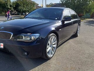 2008 BMW 7 серии Long 750Li IV (E65/E66) Рестайлинг, чёрный, 1450000 рублей, вид 2