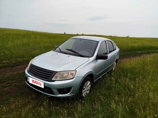 2015 Lada (ВАЗ) Granta I, голубой, 325000 рублей, вид 1
