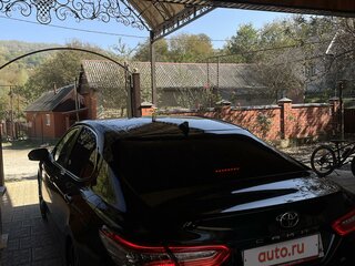 2019 Toyota Camry VIII (XV70), чёрный, 2750000 рублей, вид 4