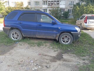 2006 Kia Sportage II, синий, 600000 рублей, вид 4