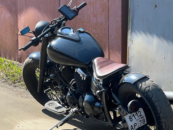 2003 Yamaha XVS400 Drag Star, чёрный, 499000 рублей - вид 1