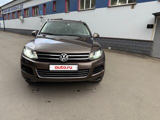 2011 Volkswagen Touareg II, коричневый, 2250000 рублей, вид 3