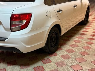 2018 Lada (ВАЗ) Granta I Рестайлинг, белый, 600000 рублей, вид 4