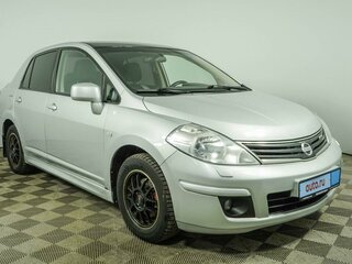 2010 Nissan Tiida I, серебристый, 625000 рублей, вид 4