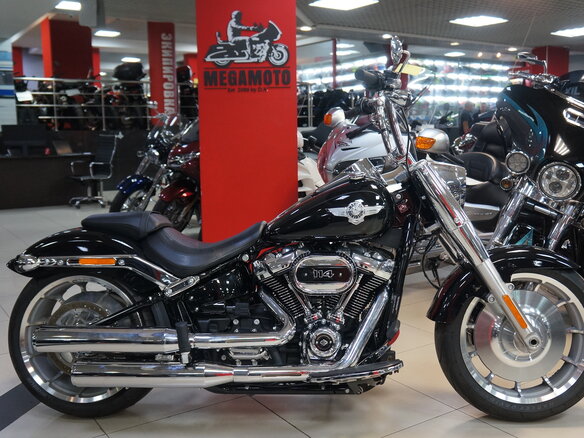 2022 Harley-Davidson Fat Boy, чёрный, 2500000 рублей
