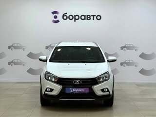 2021 Lada (ВАЗ) Vesta SW Cross I, белый, 1050000 рублей, вид 2