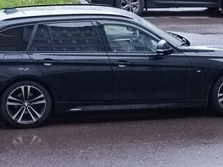 2019 BMW 3 серии 320d VI (F3x) Рестайлинг, чёрный, 2300000 рублей, вид 3