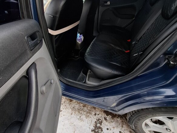 2008 Ford Focus II Рестайлинг, синий, 475000 рублей - вид 8