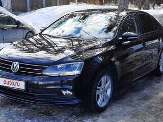 2014 Volkswagen Jetta VI Рестайлинг, чёрный, 1470000 рублей, вид 3