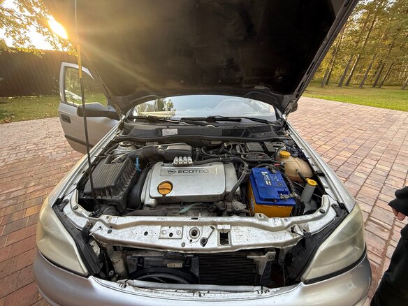 2000 Opel Astra G, серебристый, 300000 рублей - вид 12