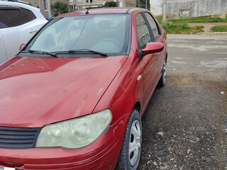 2008 Fiat Albea I Рестайлинг, красный, 290000 рублей, вид 4