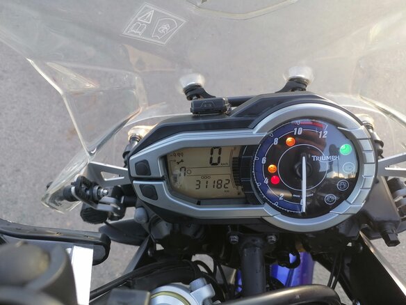 2014 Triumph Tiger 800, синий, 610000 рублей - вид 9