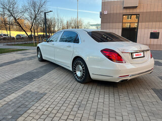2014 Mercedes-Benz Maybach S-Класс 500 I (X222), белый, 3000000 рублей, вид 3