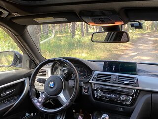 2018 BMW 3 серии 320d VI (F3x) Рестайлинг, синий, 3090000 рублей, вид 2