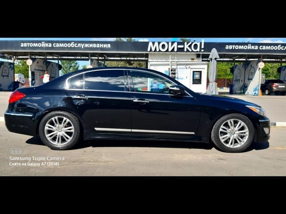 2011 Hyundai Genesis R I Рестайлинг, чёрный, 1200000 рублей - вид 8