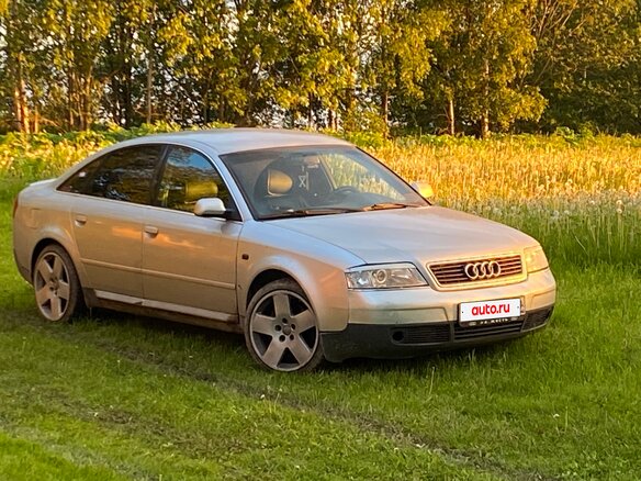 1999 Audi A6 II (C5), серебристый - вид 1