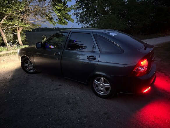 2012 Lada (ВАЗ) Priora I, зелёный, 455000 рублей - вид 9
