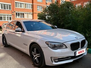2012 BMW 7 серии Long 750Li xDrive V (F01/F02/F04) Рестайлинг, белый, 1500000 рублей, вид 2