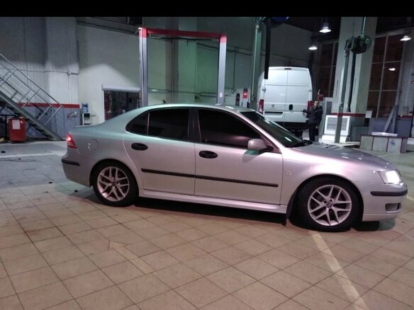 2005 Saab 9-3 II, серебристый, 185000 рублей - вид 6