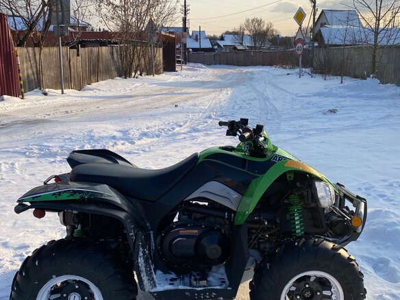 2011 Arctic Cat 450 Series, зелёный, 700000 рублей - вид 7