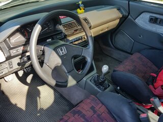 1990 Honda Civic IV, серебристый, 350000 рублей, вид 3