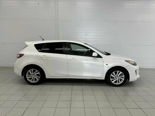 2012 Mazda 3 II (BL) Рестайлинг, белый, 810000 рублей, вид 4