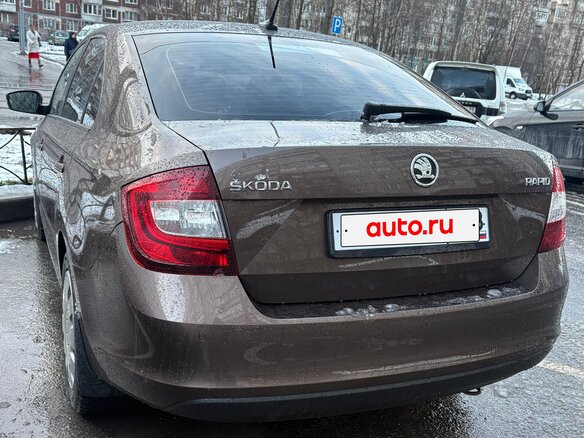 2019 Skoda Rapid I Рестайлинг, коричневый, 1449000 рублей - вид 4
