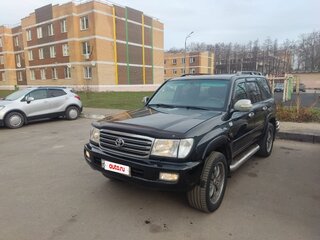 2003 Toyota Land Cruiser 100 Series Рестайлинг 1, чёрный, 1550000 рублей, вид 1
