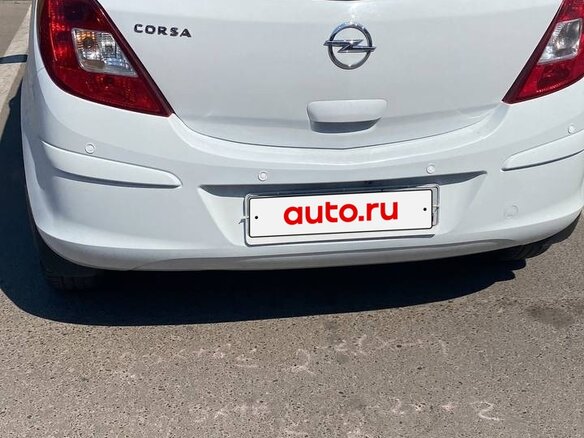 2012 Opel Corsa D Рестайлинг II, белый, 400000 рублей - вид 4