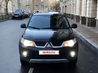 2007 Mitsubishi Outlander II, чёрный, 750000 рублей, вид 2