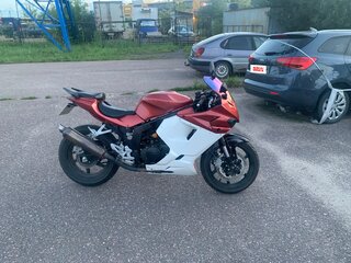 2012 Hyosung Comet GT250, красный, 235000 рублей, вид 5