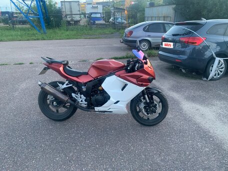 2012 Hyosung Comet GT250, красный, 235000 рублей, вид 5