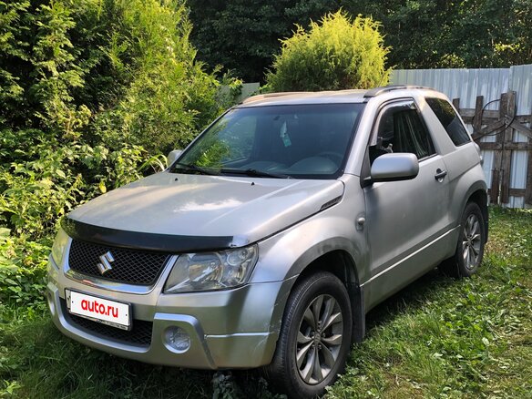 2005 Suzuki Grand Vitara II, серебристый, 550000 рублей