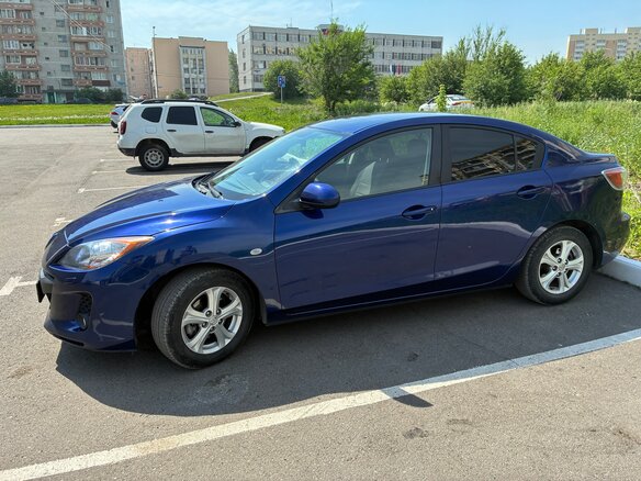 2011 Mazda 3 II (BL) Рестайлинг, синий, 935000 рублей - вид 10