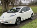 2013 Nissan Leaf (EM57) I (ZE0/AZE0), белый, 1350000 рублей
