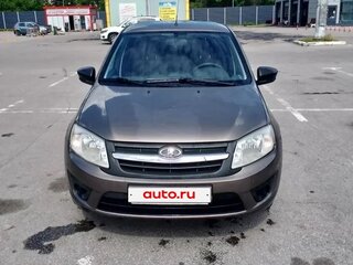 2017 Lada (ВАЗ) Granta I, коричневый, 390000 рублей, вид 2