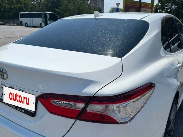 2019 Toyota Camry VIII (XV70), белый, 2800000 рублей - вид 8