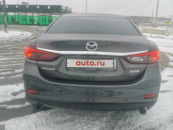 2018 Mazda 6 III (GJ) Рестайлинг, серый, 2900000 рублей - вид 3