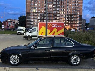 1989 BMW 5 серии 520i III (E34), чёрный, 120000 рублей, вид 4