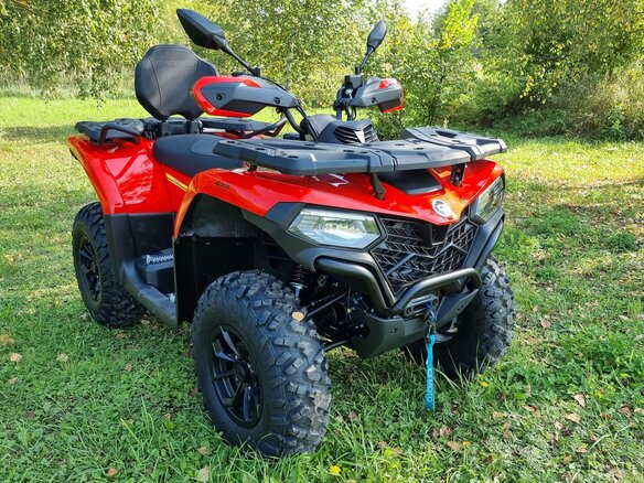 2024 CFMoto CFORCE 520 L, красный, 730000 рублей - вид 14